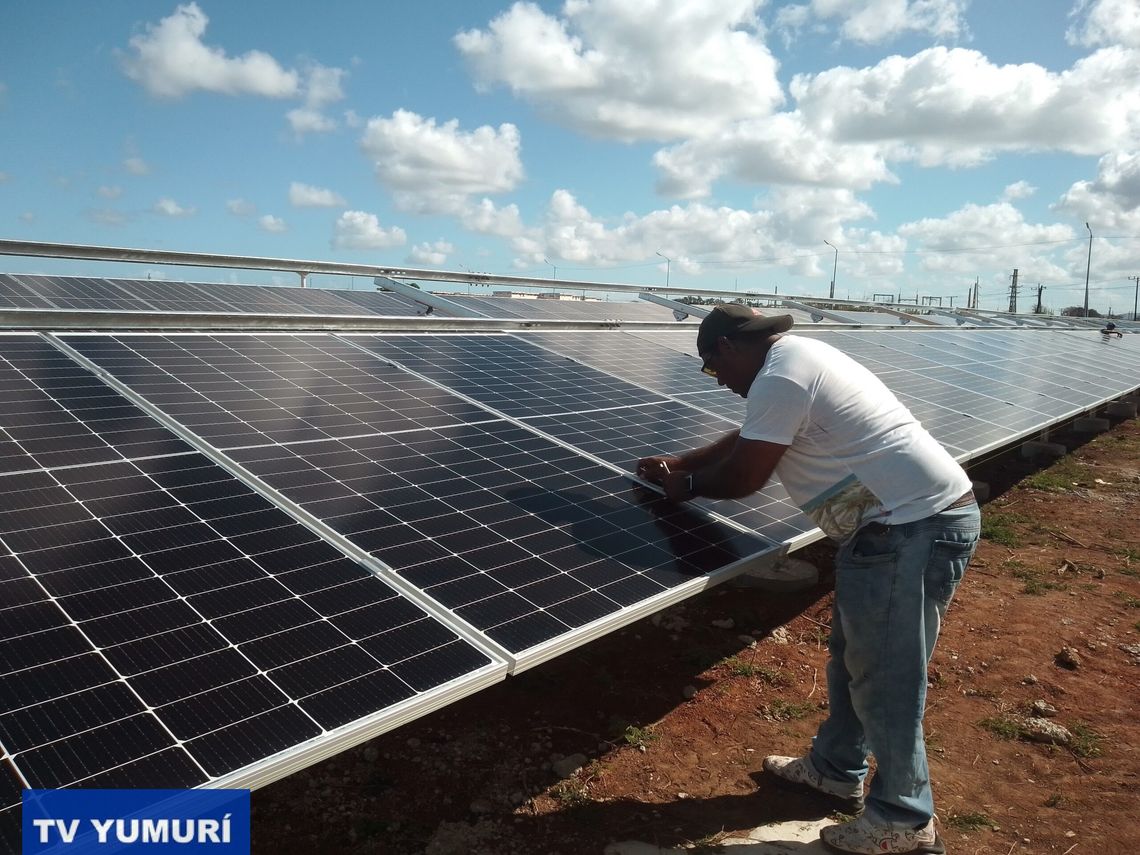 Delays in the tense supplies chain the construction of solar parks in Cuba