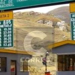 Deviandes increases toll costs on the Central Highway, see new costs here