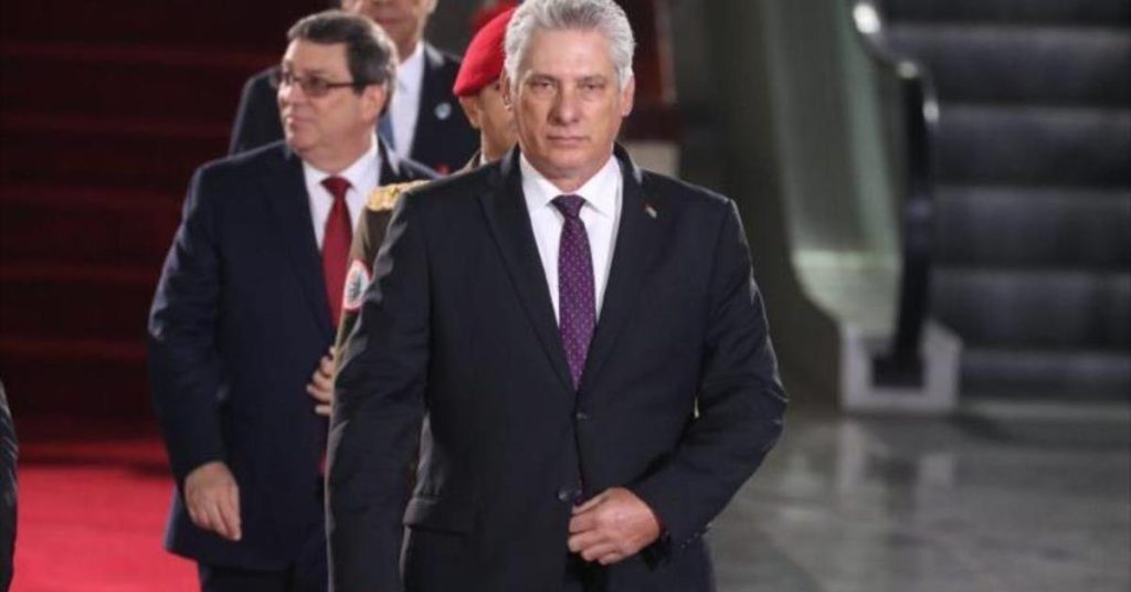 Díaz-Canel and his foreign minister compete in the outrage over Trump's measures against the Cuban regime