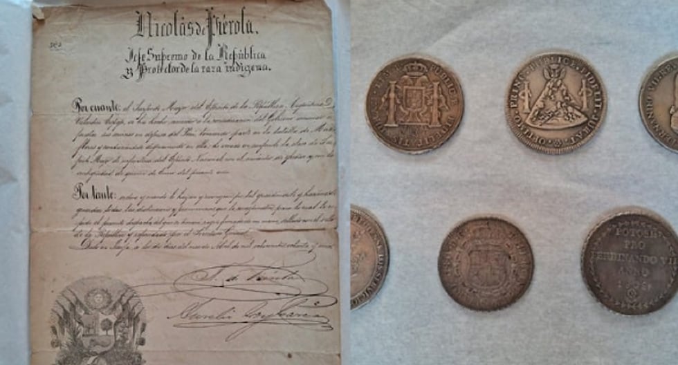 Document from 1881 issued by former president Nicolás de Piérola returns to Peru