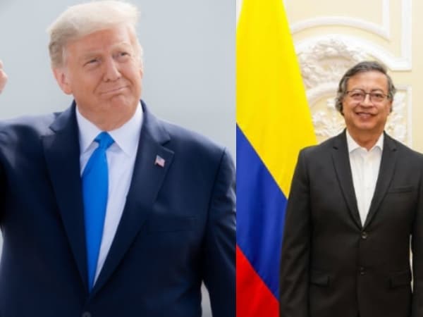 Estas son las sanciones que anuncia Donald Trump contra Colombia tras negar la entrada de vuelos provenientes con colombianos