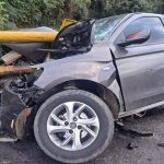 Driver of a private car died after accident on the Guamo variant