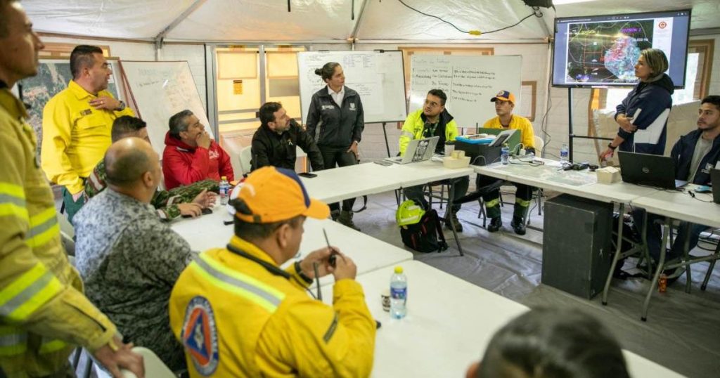 Emergency in Bogotá: strong fires generate a critical situation in the Logistics Battalion