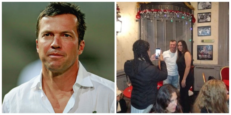 Lothar Matthäus, futbolista alemán / visita al bar Floridita (Fotos: Blogspot / Ministerio de Turismo)