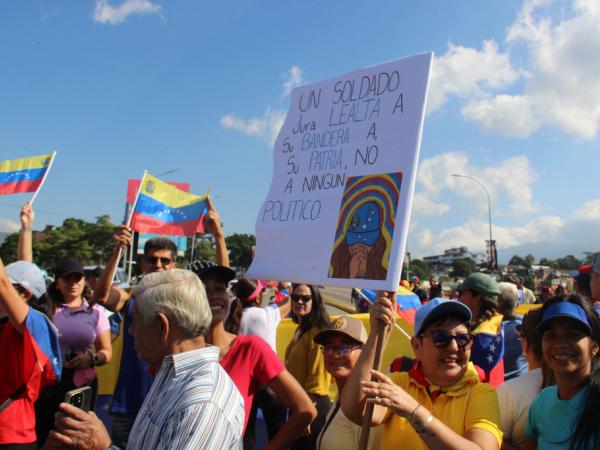 Government asks to respect DD. HH. in Venezuela, after reports of arrests of opponents