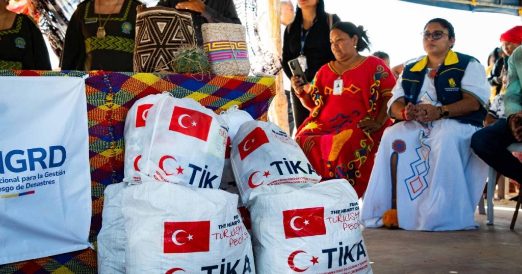 Government of Türkiye supports delivery of humanitarian aid to those affected by rains in Riohacha, La Guajira