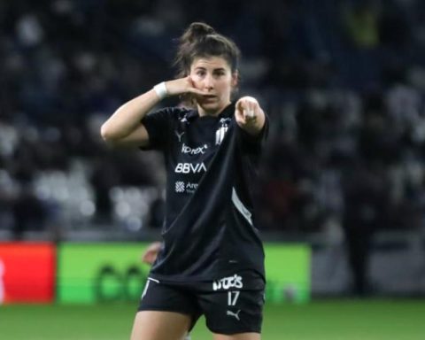 Hat-Trick by Lucía García with the Rayadas