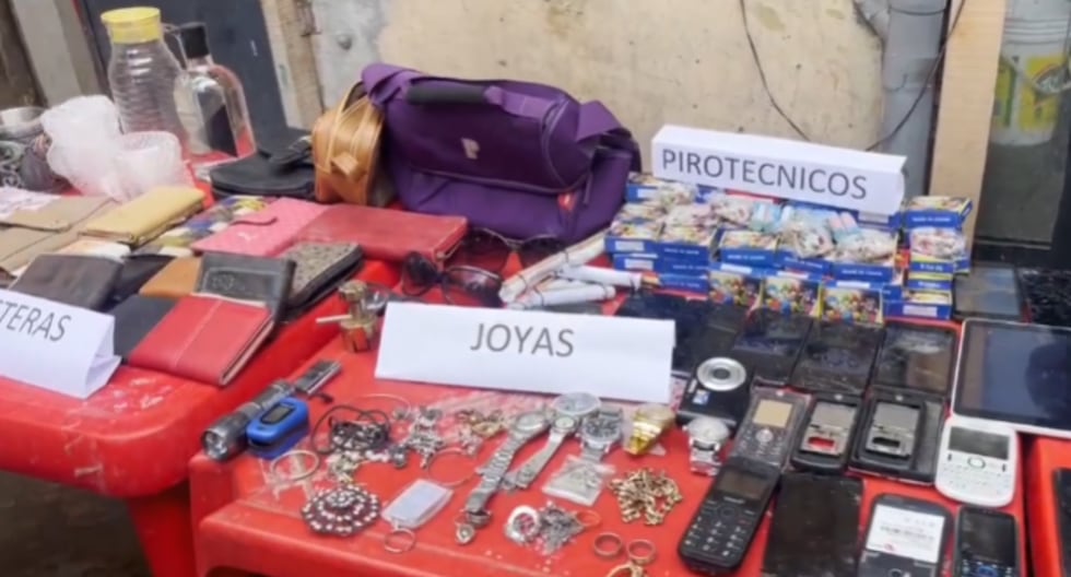 Huancayo: In operation they stop 10 people linked to the sale of drugs and aggravated robbery