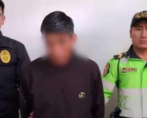 Huancayo: They arrest a man accused of hitting and threatening his partner with a weapon