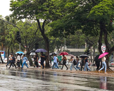 Inmet warns of rain in a large part of the country