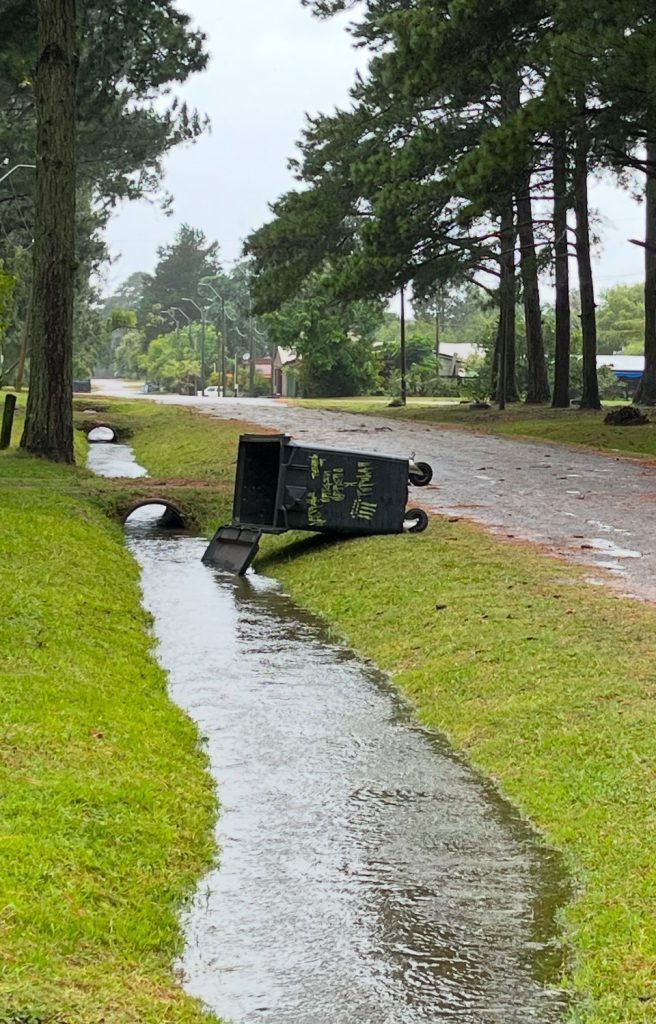 Intense rains in Cerro Largo: Bañado de Medina recorded the highest rainfall with 53 mm