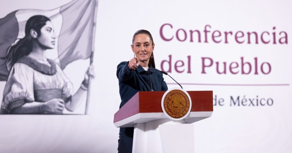 It is not up to us to remove governors, says Sheinbaum after marches in Culiacán
