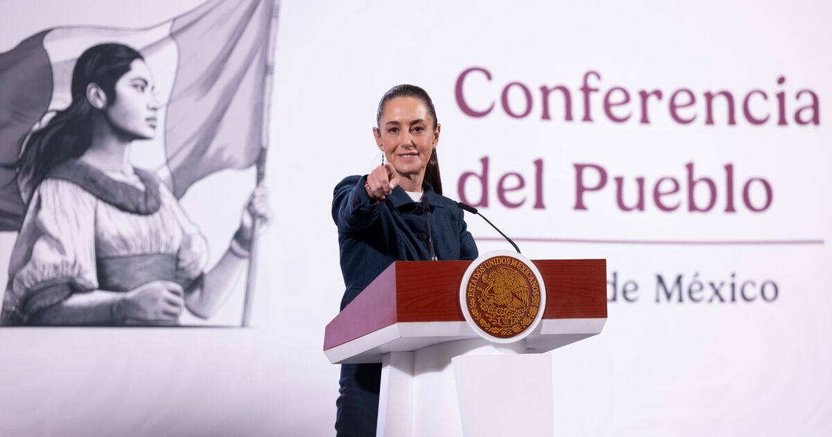 It is not up to us to remove governors, says Sheinbaum after marches in Culiacán