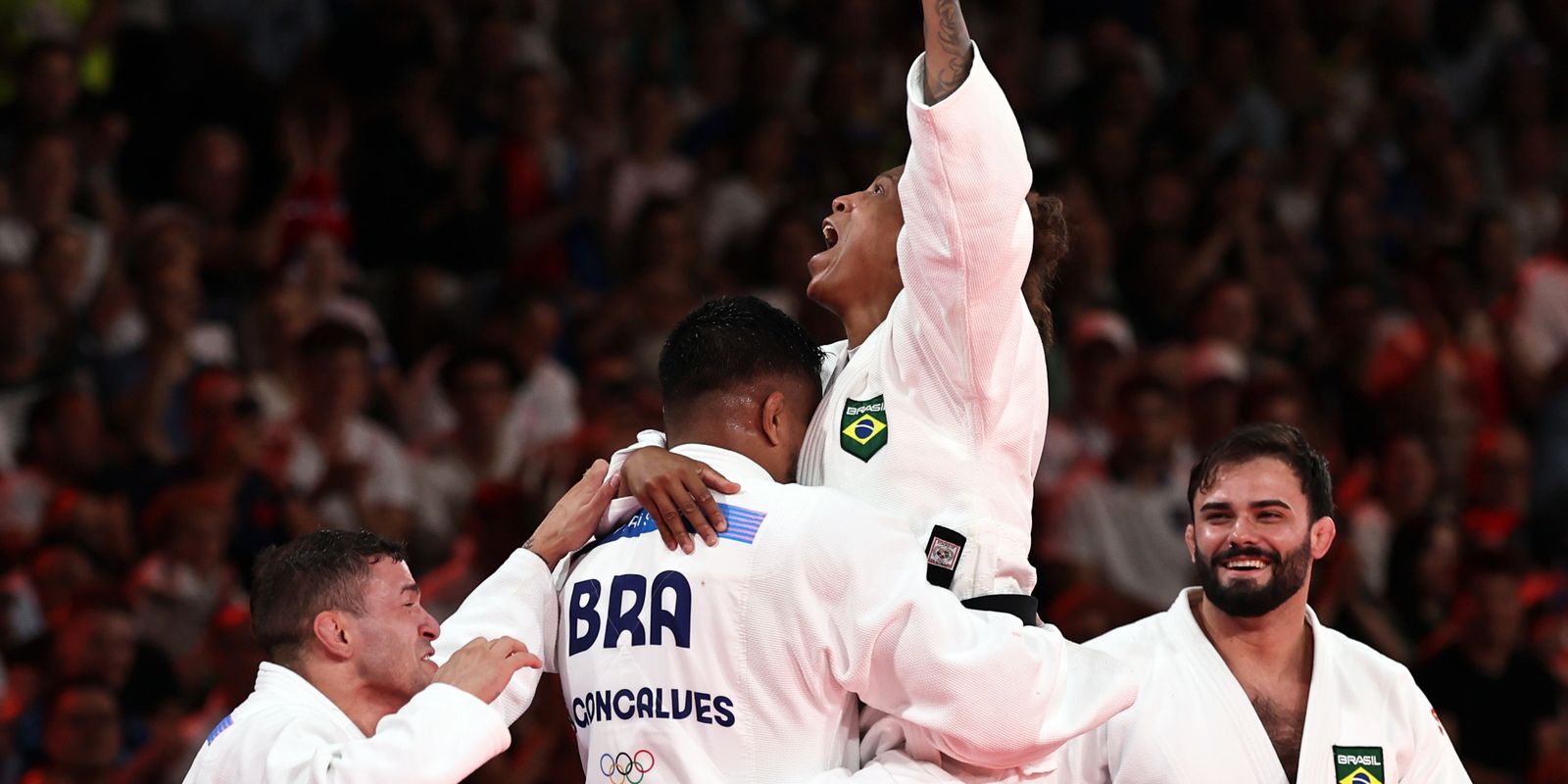 Judo: Brazil beats USA in team competition, 1st after bronze in Paris