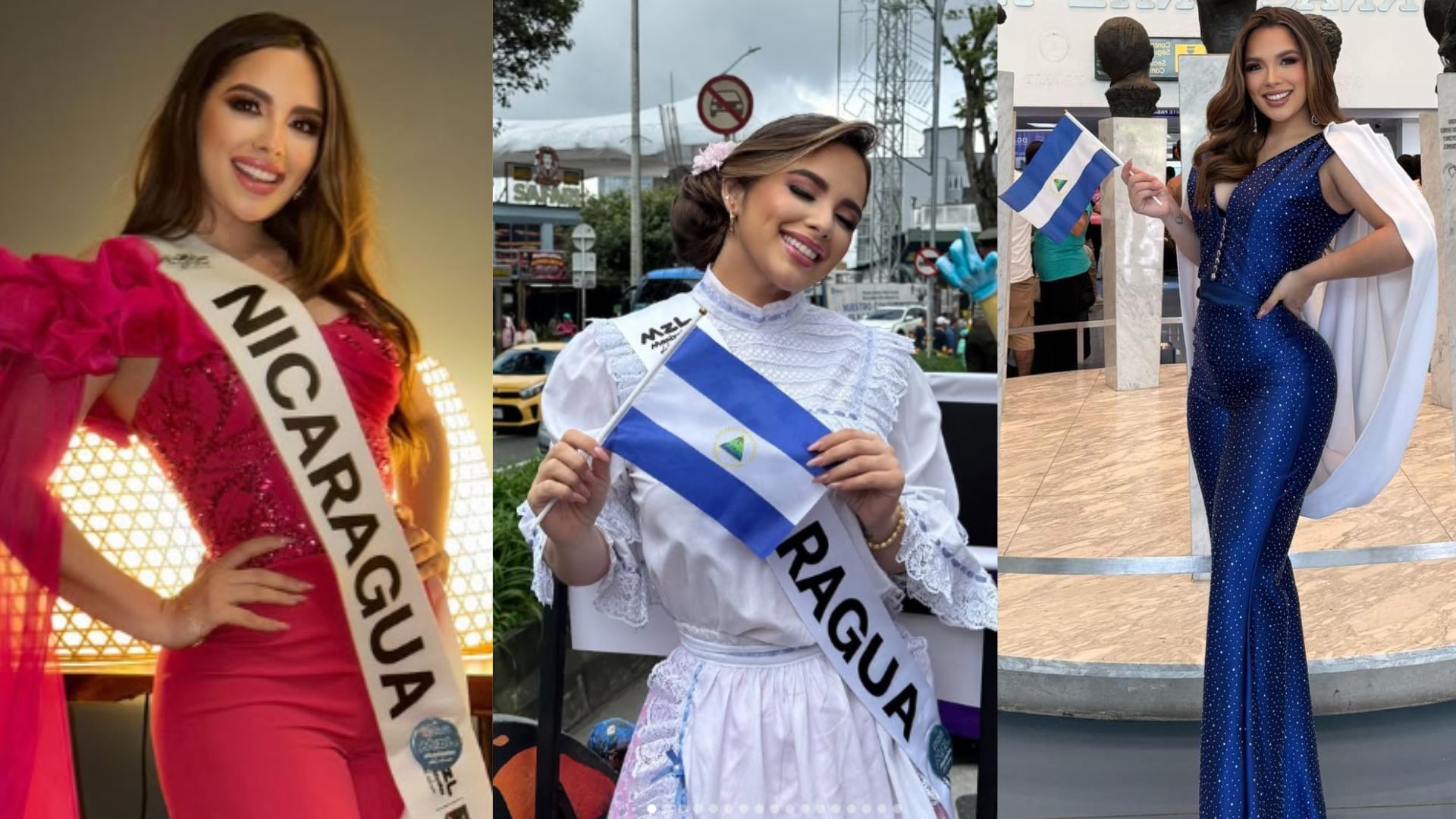 Karla González, representative of Nicaragua, wins the title of "Best Face" in the International Coffee Queen 2025