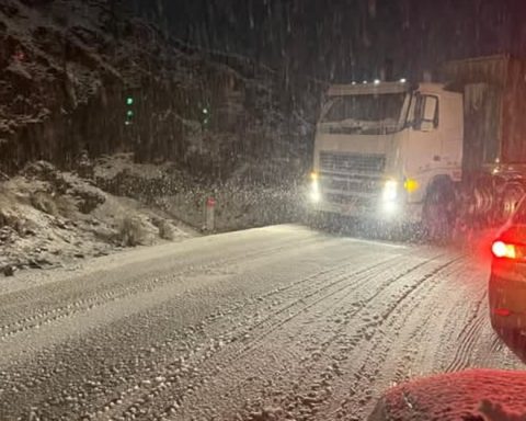 La Oroya: Closure for two hours in Ticlio caused chaos on the Central Highway