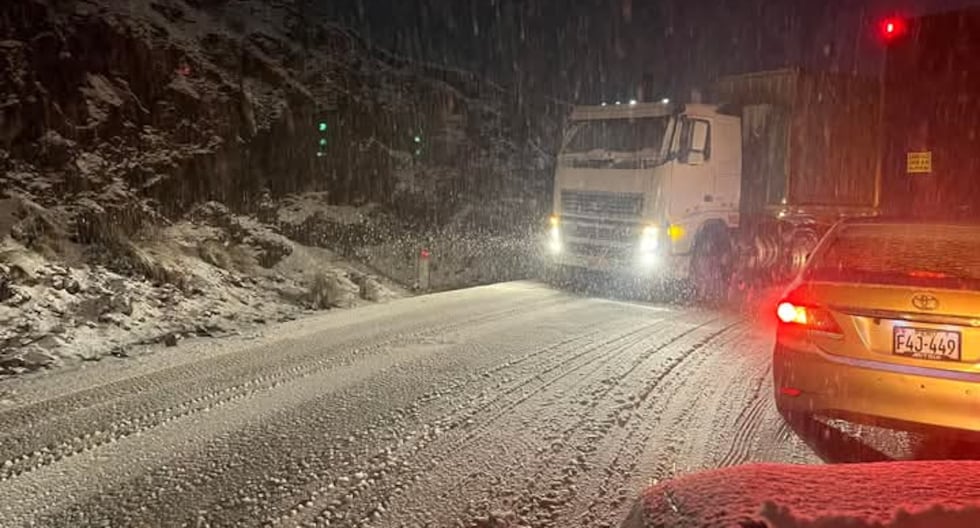 La Oroya: Closure for two hours in Ticlio caused chaos on the Central Highway