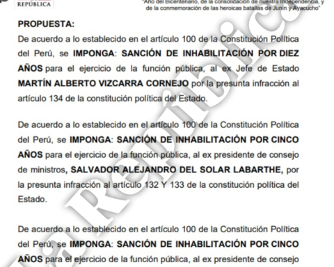 Martín Vizcarra and Salvador del Solar: Fujimori report proposes disqualifying them due to the dissolution of Congress