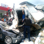 Multiple crash in Maripérez left four dead