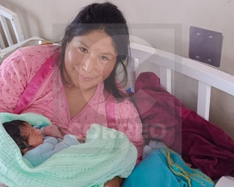 New Year in Arequipa: Mateo is the first baby born in 2025 in Peru