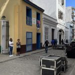 Official Act at the house of Martí and police operation in Otero Alcántara, in the same neighborhood of Havana