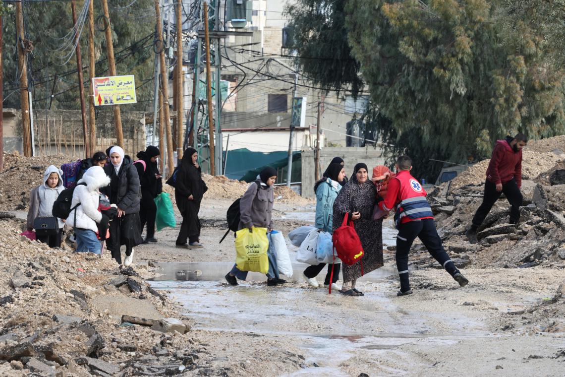 Palestinians flee Jenin after Israeli offensive in the West Bank