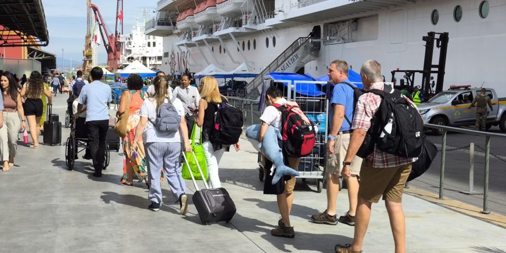 Pier Mauá receives 43 thousand tourists on ships in the 2nd half of January