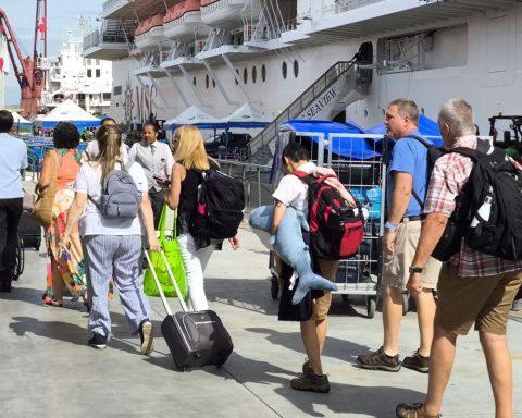 Pier Mauá receives 43 thousand tourists on ships in the 2nd half of January