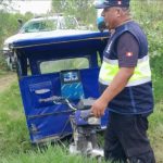 Piura: Dismantled motorcycle taxi found