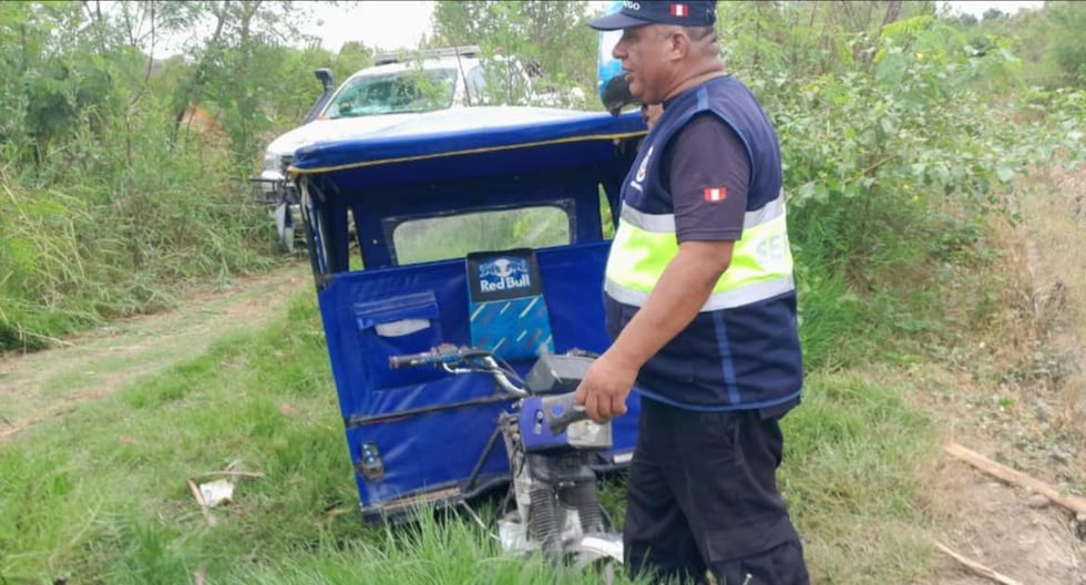 Piura: Dismantled motorcycle taxi found