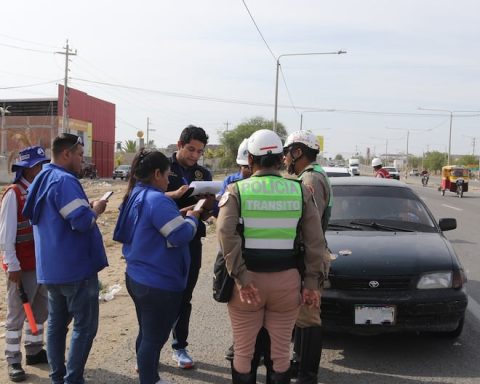 Piura: Photo cards were applied for speeding