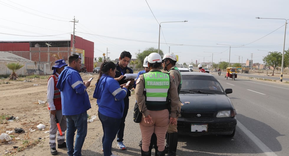 Piura: Photo cards were applied for speeding