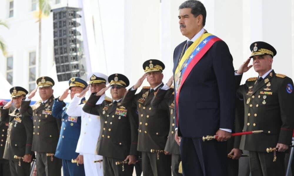 Popular military police fusion reaffirmed loyalty to President Maduro