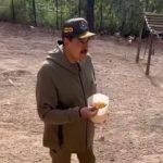 President Maduro encourages local production from his own chicken coop