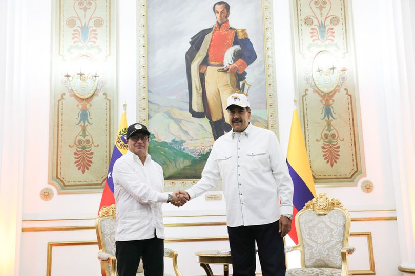 President Maduro expresses support for Colombia in the face of gringo attack