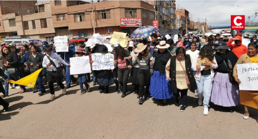 Puno: Remains of the Sanga Mamani family are already in Juliaca