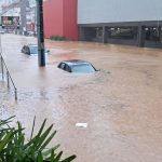 Rains lead four cities to declare emergency in Santa Catarina