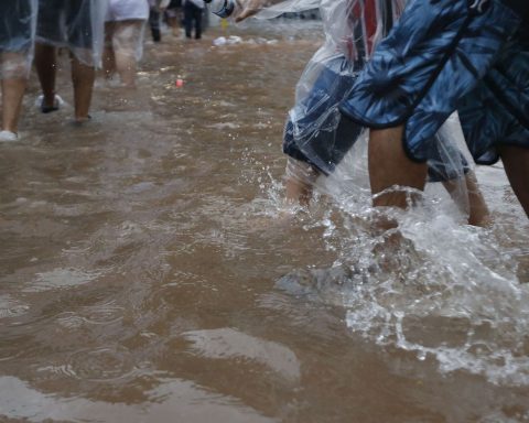 Rains leave city of SP in a state of attention for flooding