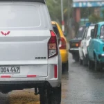 Autos en una calle de Cuba