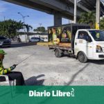 Section of Los Beisbolistas Avenue in poor condition