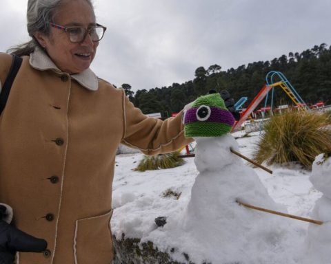 Snow also falls in Mexico, this is how it was experienced in these states