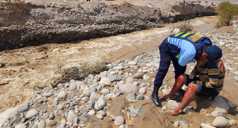 Tacna: Save a minor to die drowned in the flood of a river