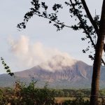 Telica volcano records explosions and expulsion of gases, steam and ashes