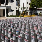 The 9.8 tons of coca arrived through Bayahibe, La Romana and Pedernales