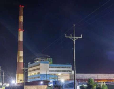 Central Termoeléctrica (CTE) Antonio Guiteras, en Matanzas