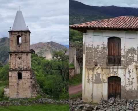 The Boyacá town that was once prosperous, but was devastated by a storm that left it in ruins