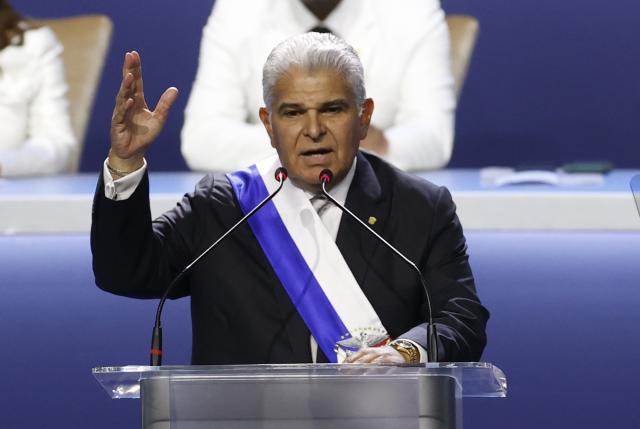 El presidente José Raúl Mulino. Foto: EFE.