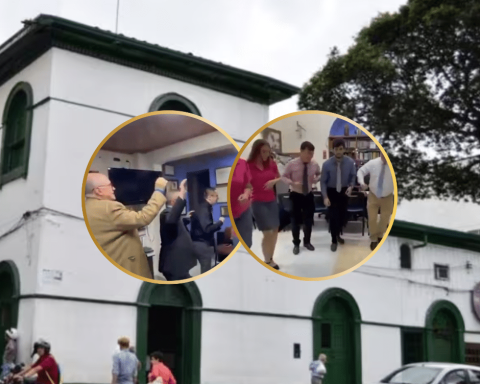 They did it again! At the Seventh Notary of Bucaramanga they sang and danced to the rhythm of 'Coqueta' and they went viral