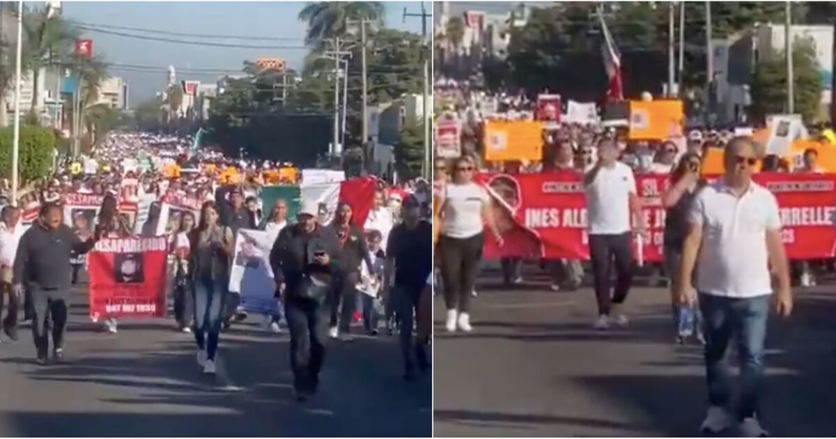 They march again in Culiacán to demand peace