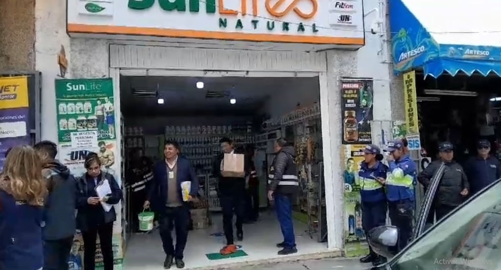 They seize 250 tons of natural products in Huancayo